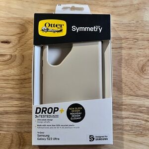 OtterBox Symmetry Series Case for Samsung Galaxy S23 Ultra - Cream